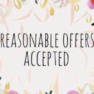 Reasonable offers accepted!! ❤️